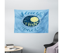 Astronomy Space Map Wide Tapestry