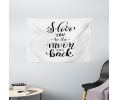 Minimalist Styled Wide Tapestry