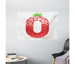 Vibrant Fruit Capital Wide Tapestry