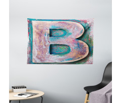 ABC Print Method Old B Wide Tapestry