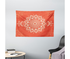 Cosmos Concept Mandala Art Wide Tapestry