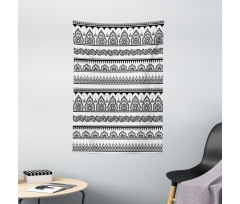 Eastern Tattoo Design Art Tapestry