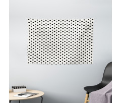 Large Polka Dots Wide Tapestry