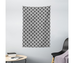 Monochrome Americas Tapestry