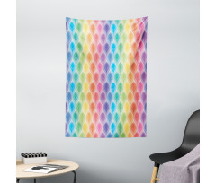 Flower Pattern Motif Tapestry