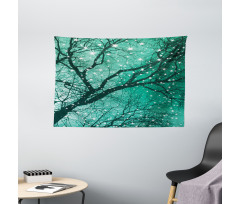 Stars Bare Branches Wide Tapestry