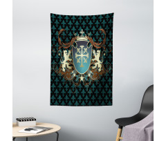 Middle Ages Coat of Arms Tapestry
