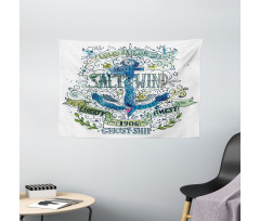 Ocean Anchor Wide Tapestry