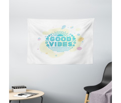 Ocean Summer Beach Wide Tapestry