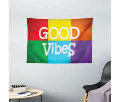 Lively Colors Energy Wide Tapestry