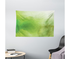 Grunge Watercolor Blurred Wide Tapestry