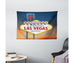 Fabulous Las Vegas Nevada Wide Tapestry