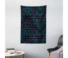 Space Themed Arrows Tapestry