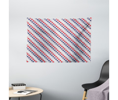 Patriotic Western Salute Wide Tapestry