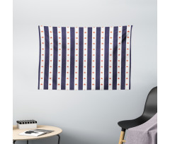 Famous Day of United States Wide Tapestry