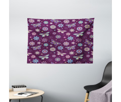 Vortex Shapes Design Wide Tapestry