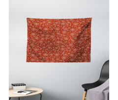 Winter Season Holiday Wide Tapestry