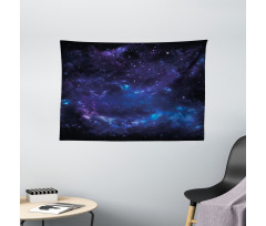 Space Illustration Galaxy Wide Tapestry