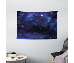 Abstract Stars and Nebula Wide Tapestry