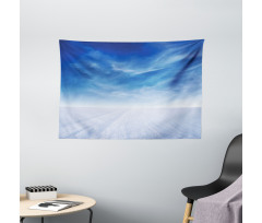 Snowy Mountain Photography Wide Tapestry