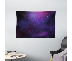 Galaxy Themed Nebula Star Wide Tapestry