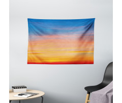 Majestic Dramatic Sunset Wide Tapestry