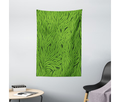 Grass Growth Abstract Tapestry