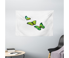 Spring Butterfly Wide Tapestry