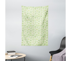 Cartoon Doodle Toy Design Tapestry