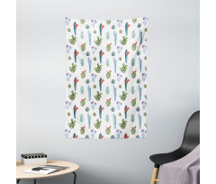 Blossomin Watercolor Tapestry