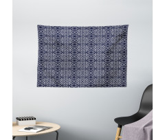 Eastern Curlicues Wide Tapestry