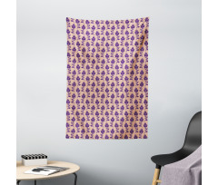 Ancestral Blooming Nature Tapestry