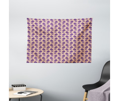 Ancestral Blooming Nature Wide Tapestry