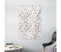 Birds on Branches Tapestry
