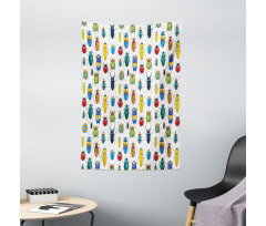 Colorful Insects Tapestry