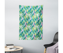 Exotic Jungle Hawaii Tapestry