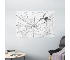 Gothic Creepy Catch Wide Tapestry