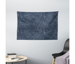 Abstract Flourish Wide Tapestry
