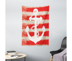 Rope Stripes Nautical Tapestry