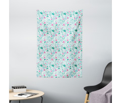 Tropical Art Tapestry