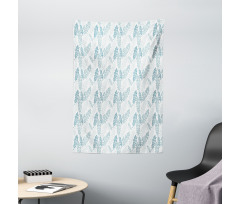 Grunge Feathers Tapestry