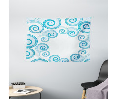 Water Waves Wide Tapestry