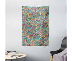 Oriental Motifs Tapestry