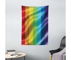 Pride Flag Inspired Design Tapestry