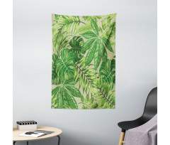 Fresh Jungle Aloha Tapestry