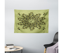 Fruit Branches Wide Tapestry