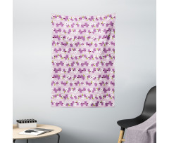 Cherry Branches Bloom Tapestry