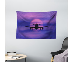 Dreamy Sky Traveling Wide Tapestry