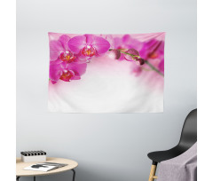Exotic Orchid Feng Shui Wide Tapestry