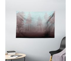 European Foliage Design Wide Tapestry